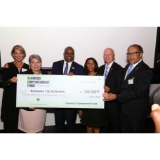 DEF donated $130,000 to the Botswana